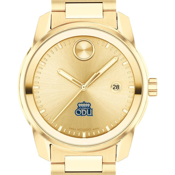 Old Dominion University Men&#39;s Movado BOLD Gold with Date Window Shot #1