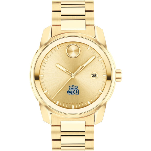 Old Dominion University Men&#39;s Movado BOLD Gold with Date Window Shot #2