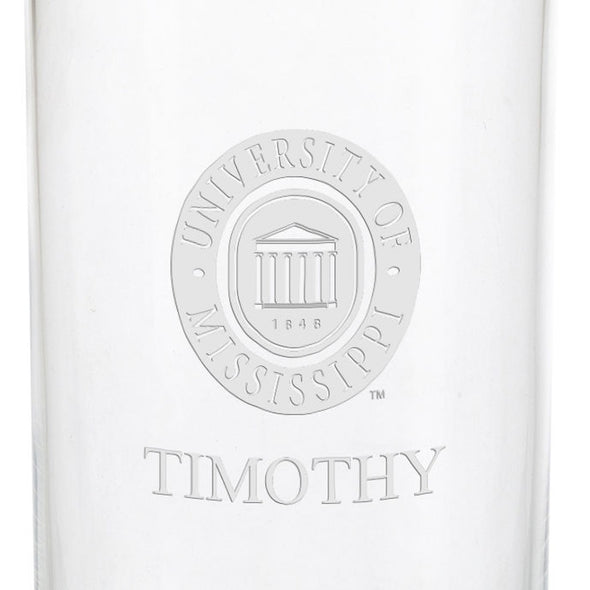 Ole Miss Iced Beverage Glass Shot #3