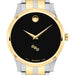 Oral Roberts Men's Movado Collection Two-Tone Watch with Black Dial