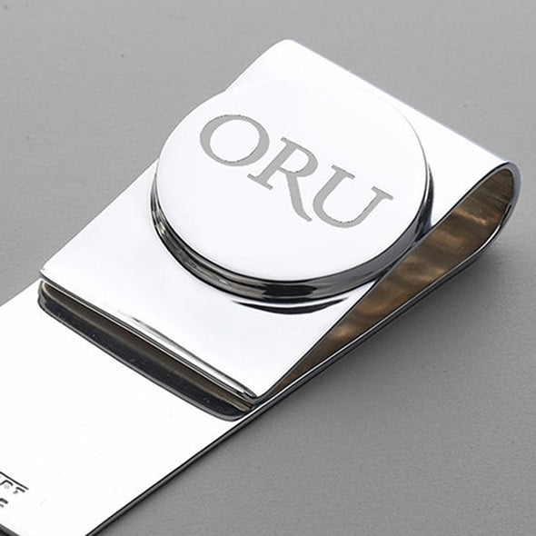 Oral Roberts Sterling Silver Money Clip Shot #2