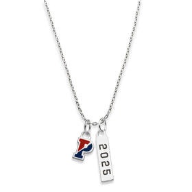 Penn Class Year Sterling Silver Necklace Shot #1