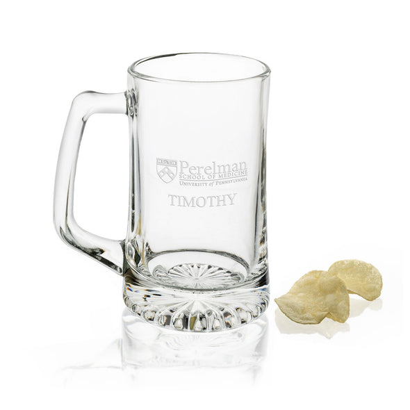 Penn Med 25 oz Beer Mug Shot #1