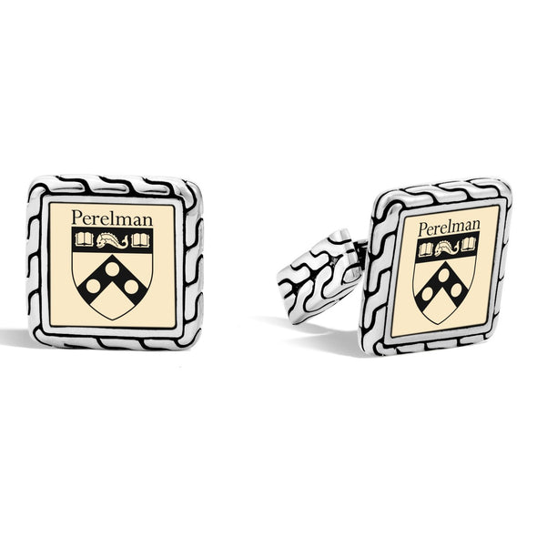 Penn Med Cufflinks by John Hardy with 18K Gold Shot #2