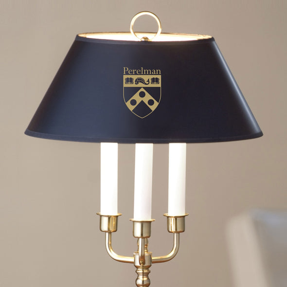 Penn Med Lamp in Brass &amp; Marble Shot #2