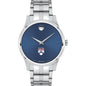 Penn Med Men's Movado Collection Stainless Steel Watch with Blue Dial Shot #2