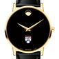 Penn Med Men's Movado Gold Museum Classic Leather Shot #1