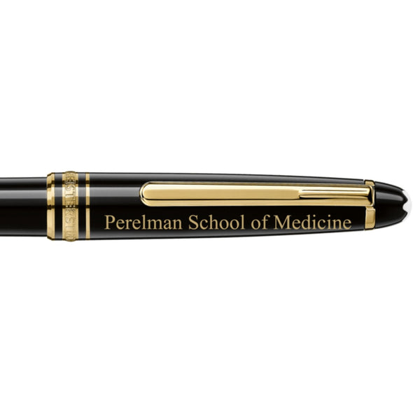 Penn Med Montblanc Meisterstück Classique Ballpoint Pen in Gold Shot #2