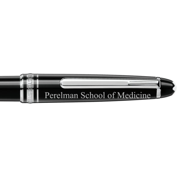 Penn Med Montblanc Meisterstück Classique Ballpoint Pen in Platinum Shot #2