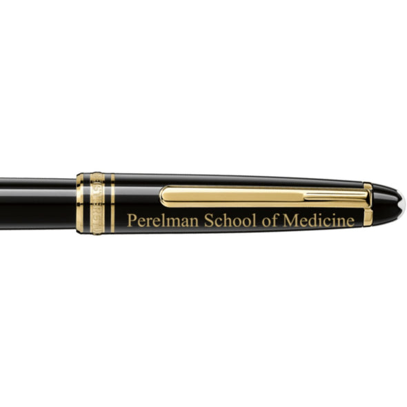 Penn Med Montblanc Meisterstück Classique Rollerball Pen in Gold Shot #2