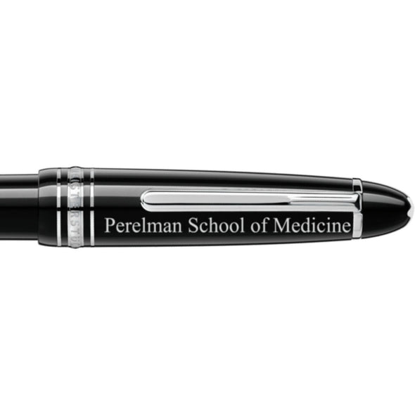 Penn Med Montblanc Meisterstück LeGrand Ballpoint Pen in Platinum Shot #2