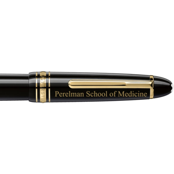 Penn Med Montblanc Meisterstück LeGrand Rollerball Pen in Gold Shot #2