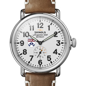 Penn Med Shinola Watch, The Runwell 41 mm White Dial Shot #1