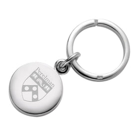 Penn Med Sterling Silver Insignia Key Ring Shot #1