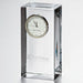 Penn Med Tall Glass Desk Clock by Simon Pearce