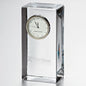 Penn Med Tall Glass Desk Clock by Simon Pearce Shot #1