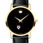 Penn Med Women's Movado Gold Museum Classic Leather Shot #1