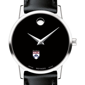 Penn Med Women&#39;s Movado Museum with Leather Strap Shot #1