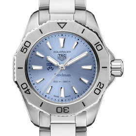 Penn Med Women&#39;s TAG Heuer Steel Aquaracer with Blue Sunray Dial Shot #1