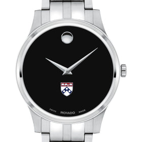 Penn Men&#39;s Movado Collection Stainless Steel Watch with Black Dial Shot #1