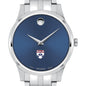 Penn Men's Movado Collection Stainless Steel Watch with Blue Dial Shot #1