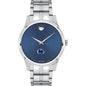 Penn State Men's Movado Collection Stainless Steel Watch with Blue Dial Shot #2