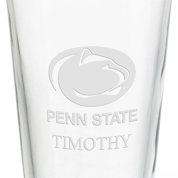 Penn State University 16 oz Pint Glass Shot #3