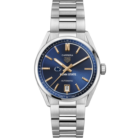 Penn State Women&#39;s TAG Heuer Steel Carrera with Blue Dial Shot #2