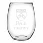 Penn Stemless Wine Glasses Made in the USA Shot #1