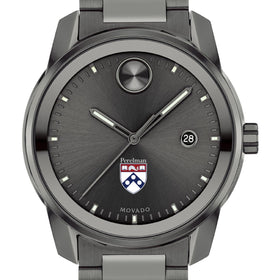 Perelman School of Medicine Men&#39;s Movado BOLD Gunmetal Grey with Date Window Shot #1