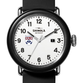 Perelman School of Medicine Shinola Watch, The Detrola 43 mm White Dial at M.LaHart &amp; Co. Shot #1