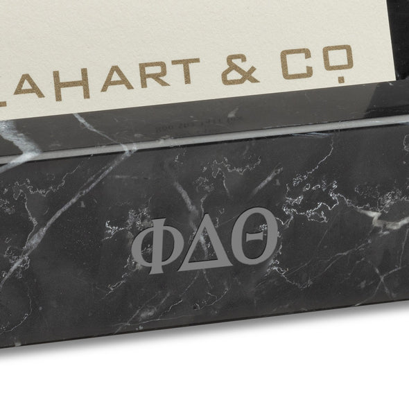 Phi Delta Theta Marble Business card holder Shot #2