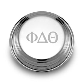 Phi Delta Theta Pewter Paperweight Shot #1