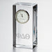 Phi Delta Theta Tall Glass Desk Clock by Simon Pearce