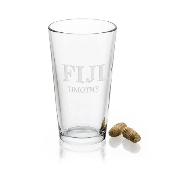 Phi Gamma Delta 16 oz Pint Glass - Set of 2 Shot #1