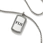 Phi Gamma Delta Dog Tag by John Hardy with Box Chain Shot #3