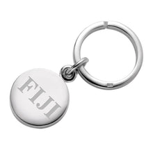 Phi Gamma Delta Sterling Silver Insignia Key Ring Shot #1