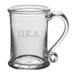 Pi Kappa Alpha Glass Tankard by Simon Pearce