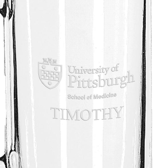 Pitt Med 25 oz Beer Mug Shot #3