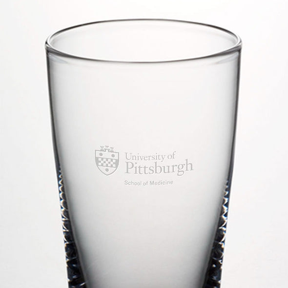 Pitt Med Ascutney Pint Glass by Simon Pearce Shot #2