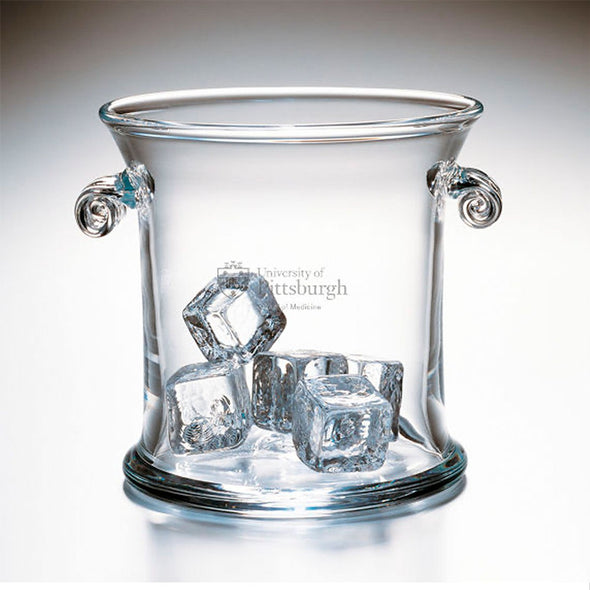 Pitt Med Glass Ice Bucket by Simon Pearce Shot #1