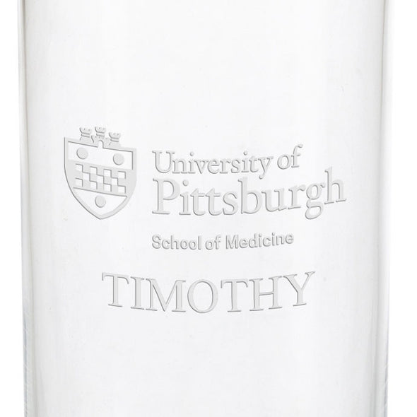 Pitt Med Iced Beverage Glass Shot #3