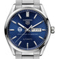 Pitt Med Men's TAG Heuer Carrera with Blue Dial & Day-Date Window Shot #1