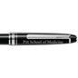 Pitt Med Montblanc Meisterstück Classique Ballpoint Pen in Platinum Shot #2