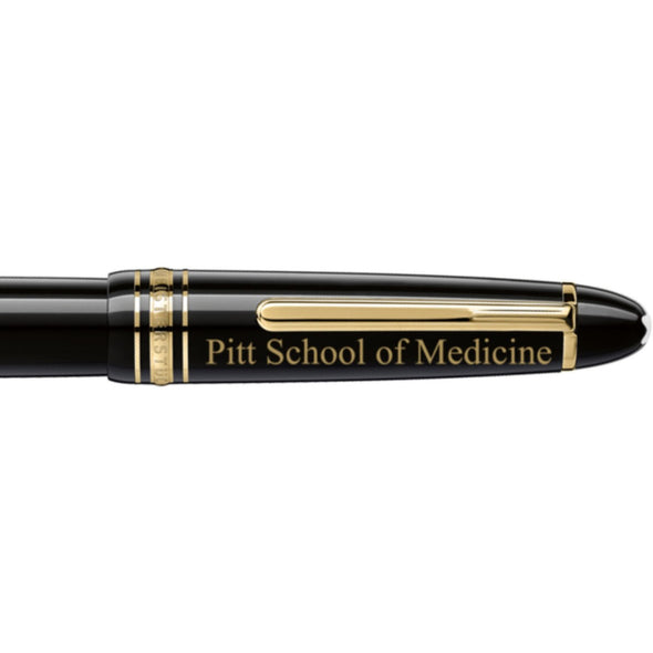 Pitt Med Montblanc Meisterstück LeGrand Rollerball Pen in Gold Shot #2