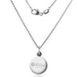 Pitt Med Necklace with Charm in Sterling Silver Shot #2