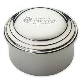 Pitt Med Pewter Keepsake Box Shot #1