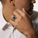 Pitt Med Ring by John Hardy with Black Onyx