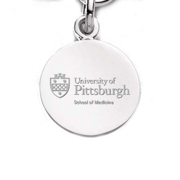 Pitt Med Sterling Silver Charm Shot #1