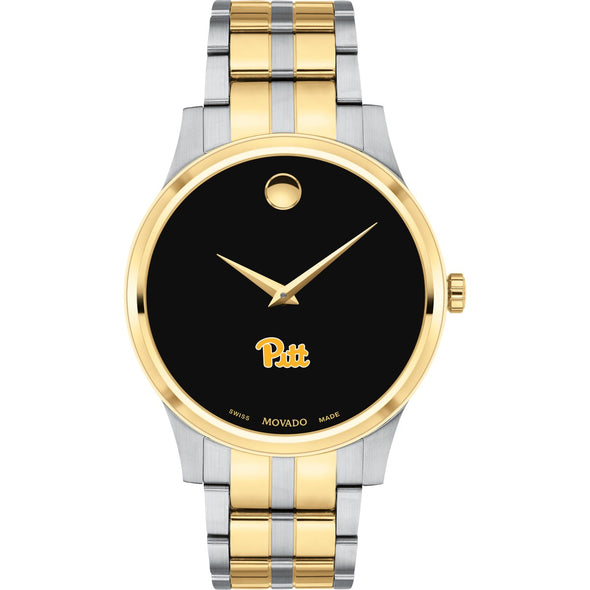 Pitt Men&#39;s Movado Collection Two-Tone Watch with Black Dial Shot #2